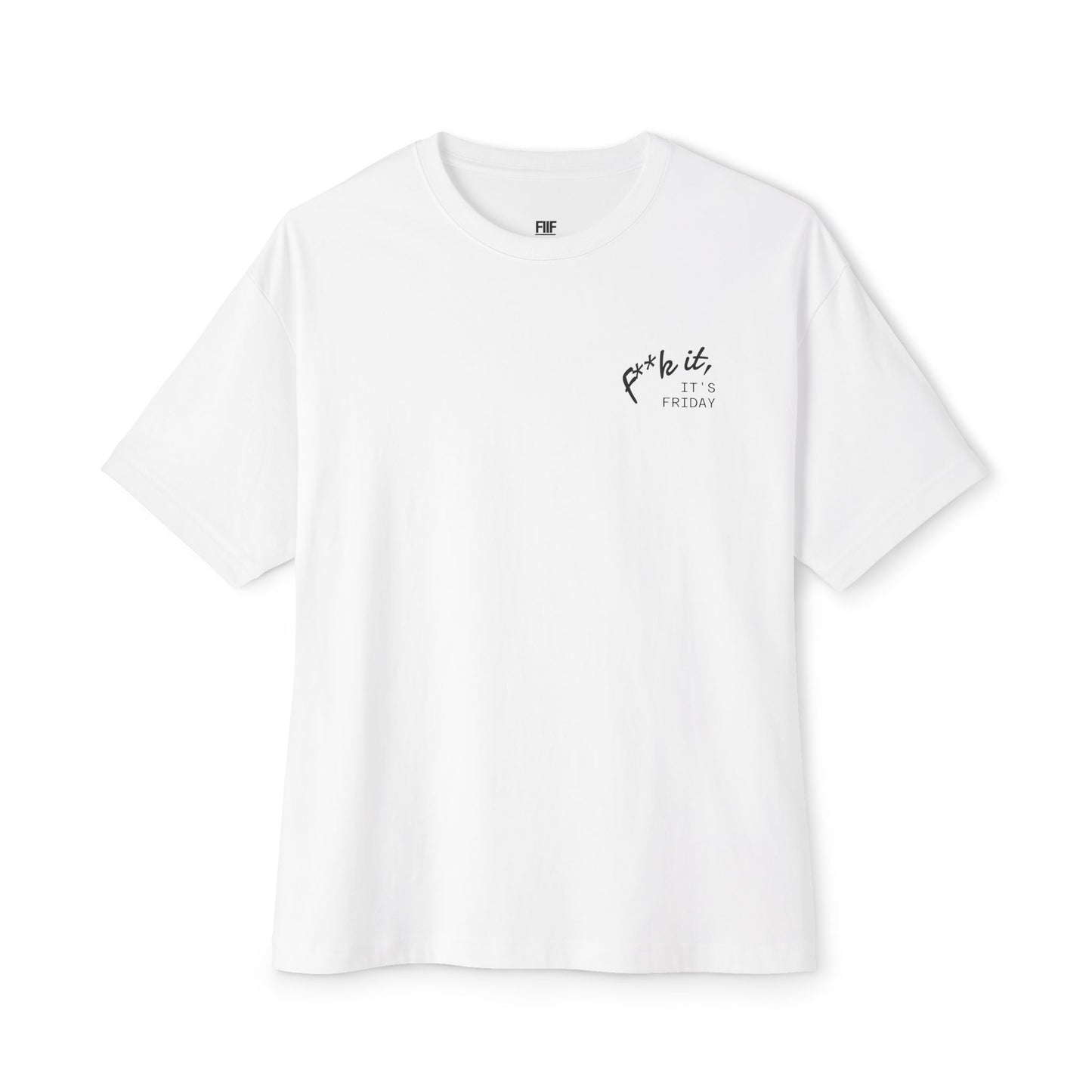 The Oversized F**k It Box Tee